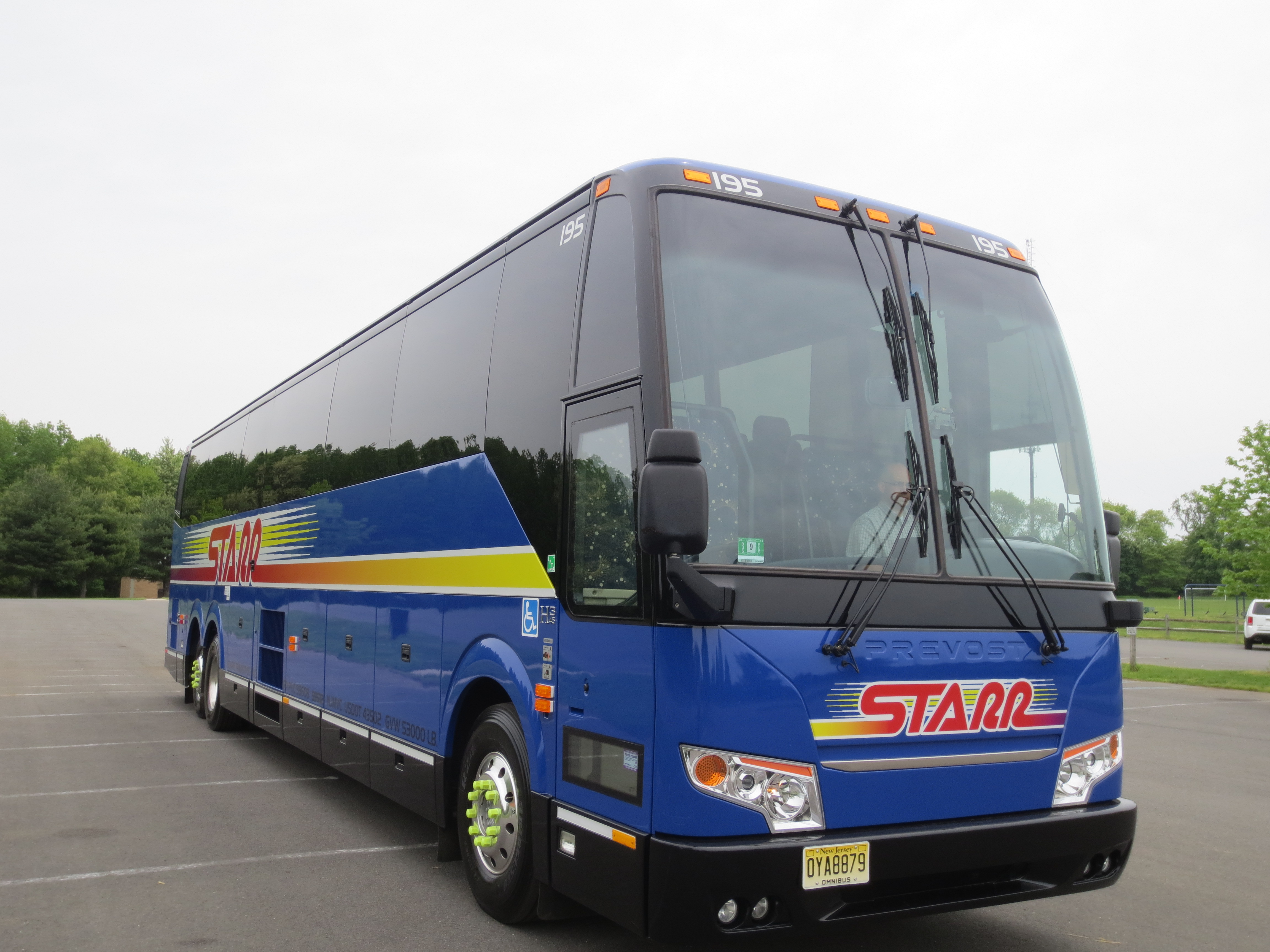 all tour transportation bus